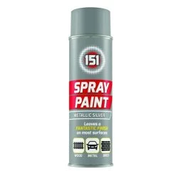Brand new ๐ 151 Spray Paint Metallic Silver 200ml TAR006 ๐