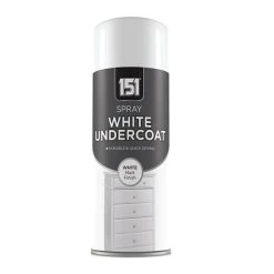Best Sale ๐ 151 Spray Paint White Matt Finish & Undercoat 250ml TAR036 ๐