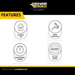 Brand new ✨ Everbuild Stainblock Spray Applied Stain Block White Paint STAINSTP ⌛ -Everbuild Shop unnamed file 1053