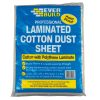 Budget ❤️ Everbuild Decorators Cotton Laminated Dust Sheet 12 X 9 LAMDUST ????
