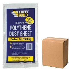 Cheap ๐ Everbuild Decorators Polythene Dust Cover Sheet 12 X 9 Pack Of 5 ๐