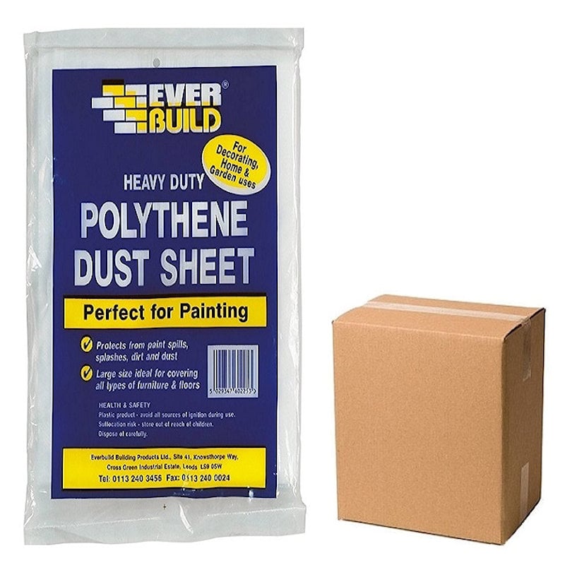 Everbuild Decorators Polythene Dust Cover Sheet 12 x 9 Pack of 5 Cheap ???? Everbuild Decorators Polythene Dust Cover Sheet 12 X 9 Pack Of 5 ???? -Everbuild Shop unnamed file 1079