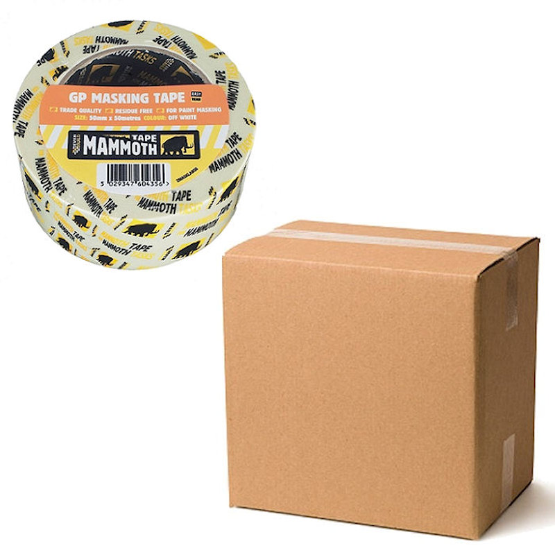 Everbuild Mammoth Masking Tape 50mm X 50m Pack of 6 Cheap ✨ Mammoth Tapes Everbuild Mammoth Masking Tape 50mm X 50m Pack Of 6 ???? -Everbuild Shop unnamed file 1154
