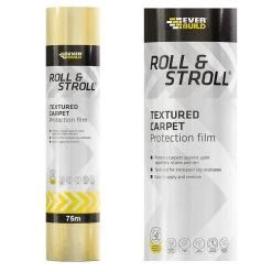 New ๐ Everbuild Roll & Stroll Textured Carpet Protector 75m ROLLTEXT75 โจ