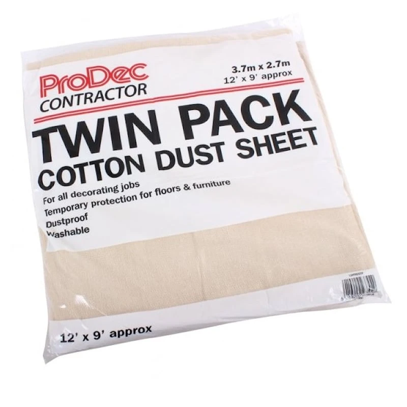 Top 10 π Prodec Contractors Cotton Decorator Dust Sheet Twin Pack 129TRDSTP π§¨