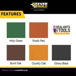 Buy ✔️ Everbuild FENCEEB5 Shed And Fence Mate Ebony Black Wood Stain 5 Litre ⌛ -Everbuild Shop unnamed file 1379