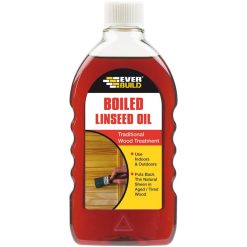 Outlet ⌛ Everbuild Linseed Oil Boiled Wood Treatment 500ml BOILLIN ????