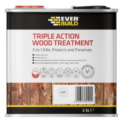 Discount ???? Everbuild LJUN02 Wood Treatment Lumberjack Triple Action 2.5 Litre ????