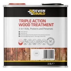 Discount 🎉 Everbuild LJUN02 Wood Treatment Lumberjack Triple Action 2.5 Litre 🤩