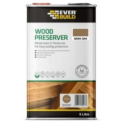 Cheap ๐ Everbuild Lumberjack Wood Preserver 5 Litre - Dark Oak LJDO05 โญ