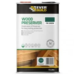 Coupon ๐ Everbuild Lumberjack Wood Preserver 5 Litre - Fir Green LJFG05 โค๏ธ