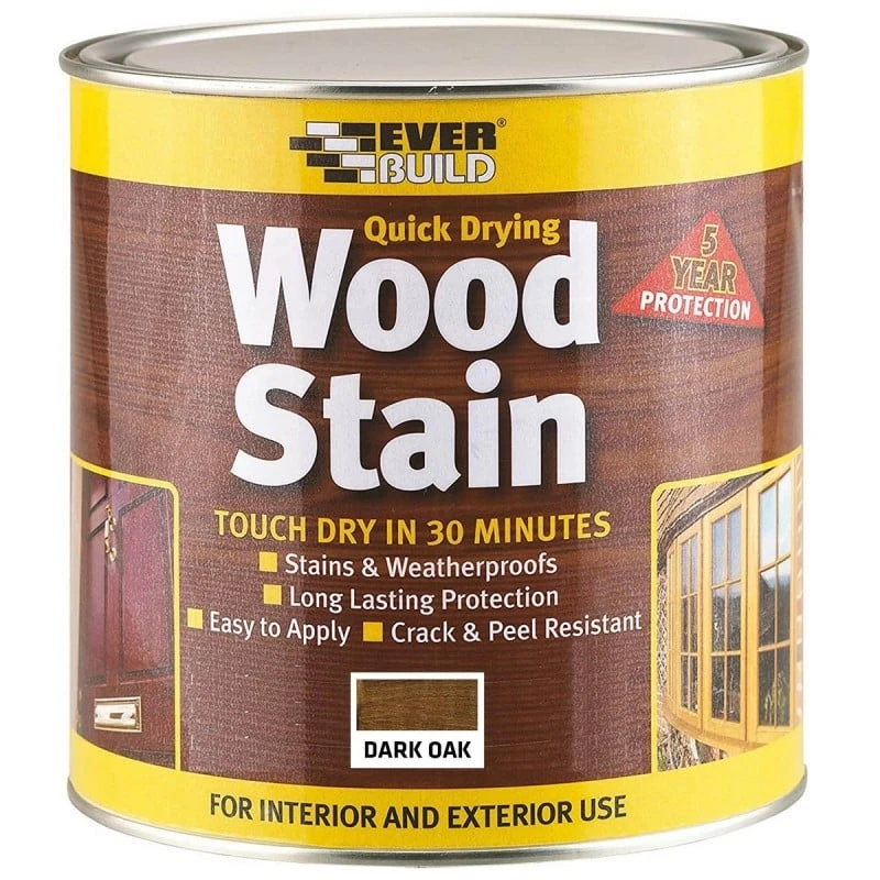 Best deal ๐ Everbuild Quick Drying Satin Wood Stain 250ml - 7 Colours ๐ - Image 9