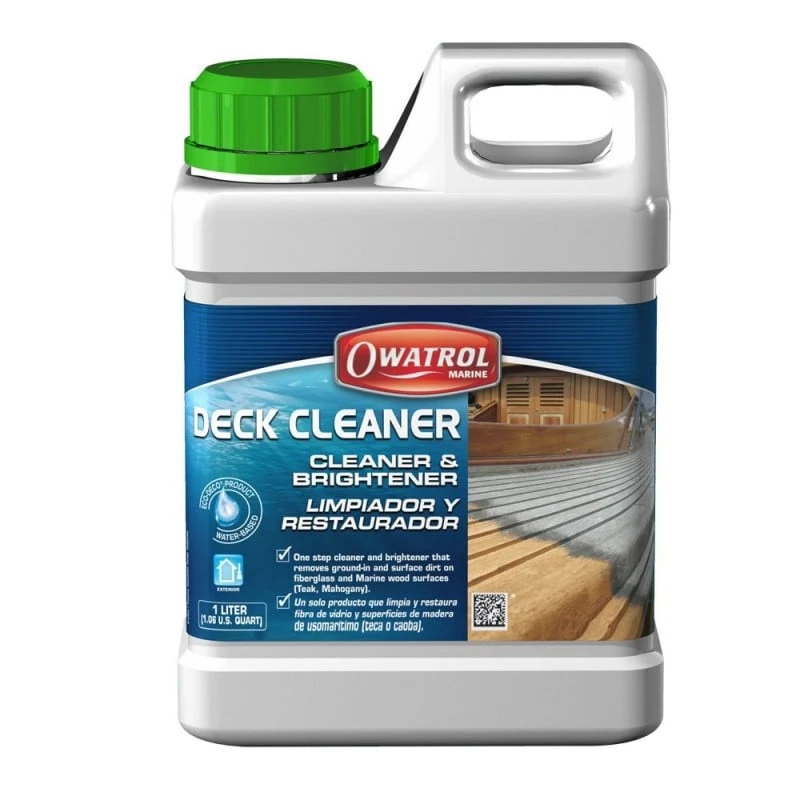 Promo ๐ Owatrol Net-Trol Marine Wood AND Teak Deck Cleaner Colour Restorer 1 Litre ๐ - Image 2
