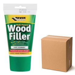 Budget ???? Everbuild Joiners Grade Wood Filler Light Stainable Tube Box Of 6 ????