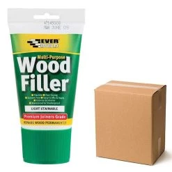 Budget ๐ Everbuild Joiners Grade Wood Filler Light Stainable Tube Box Of 6 ๐