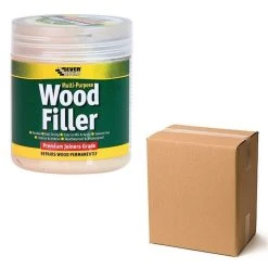Brand new ๐ Everbuild Multi Purpose Joiners Grade Colour Wood Filler 250ml Trade Box Of 6 ๐คฉ