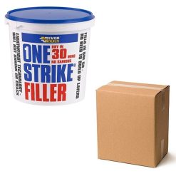 Brand new ⌛ Everbuild One Strike Decorators Filler ONE05 450ml Box Of 12 ????