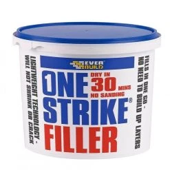 Cheapest ⭐ Everbuild One Strike Deep Fill Decorators Filler 2.5 Litre ONE2 ✔️