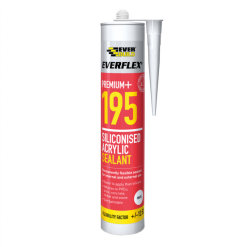 Best reviews of ???? Everbuild 195 Everflex Siliconised Acrylic Sealant Int Ext Flex Caulk White 195WE ????