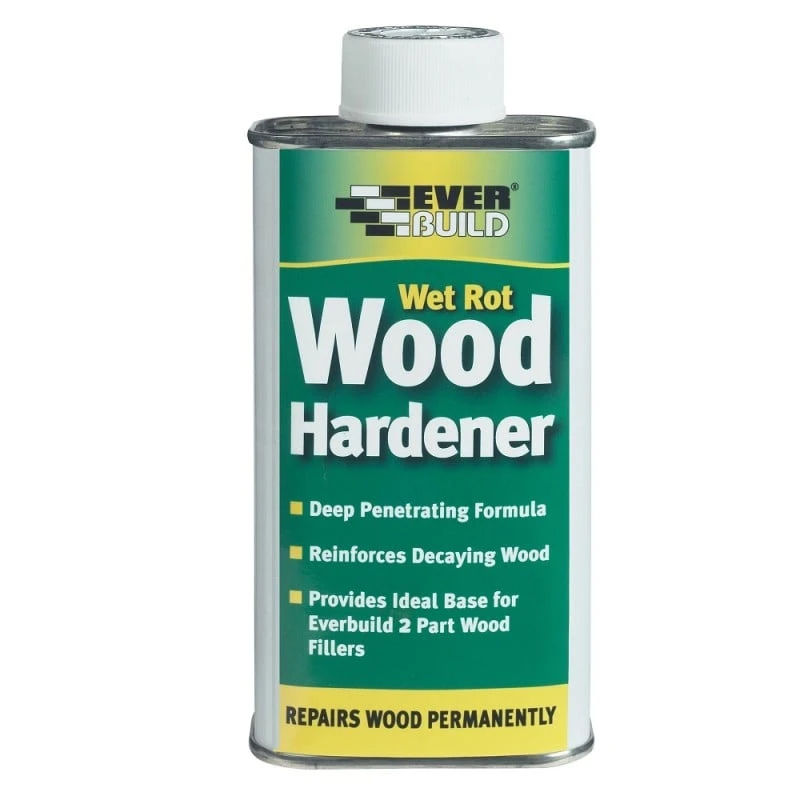 Budget ๐ Everbuild WOODHARD2 Wet Rot Wood Hardener Treatment 250ml Tin ๐ฅฐ