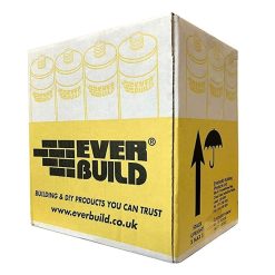 Brand new ???? Everbuild 195 Everflex Siliconised Acrylic Sealant Caulk White - Box Of 25 ???? -Everbuild Shop unnamed file 43