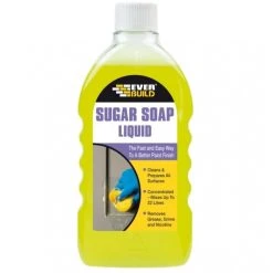 Coupon 😍 Everbuild Sugar Soap Liquid Concentrated Solution 500ml SOAPLIQ ✔️