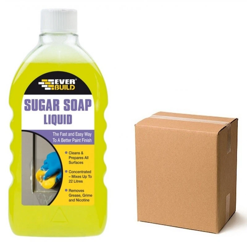 Best deal ๐ Everbuild Sugar Soap Liquid Concentrated Solution Trade Box Of 12 ๐