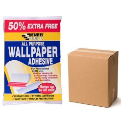 Flash Sale ✨ Everbuild Wallpaper Adhesive Paste 30 Rolls PASTE20 Box Of 10 ????