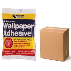 New ???? Everbuild Wallpaper Adhesive Paste 5 Rolls PASTE5 Box Of 25 ????