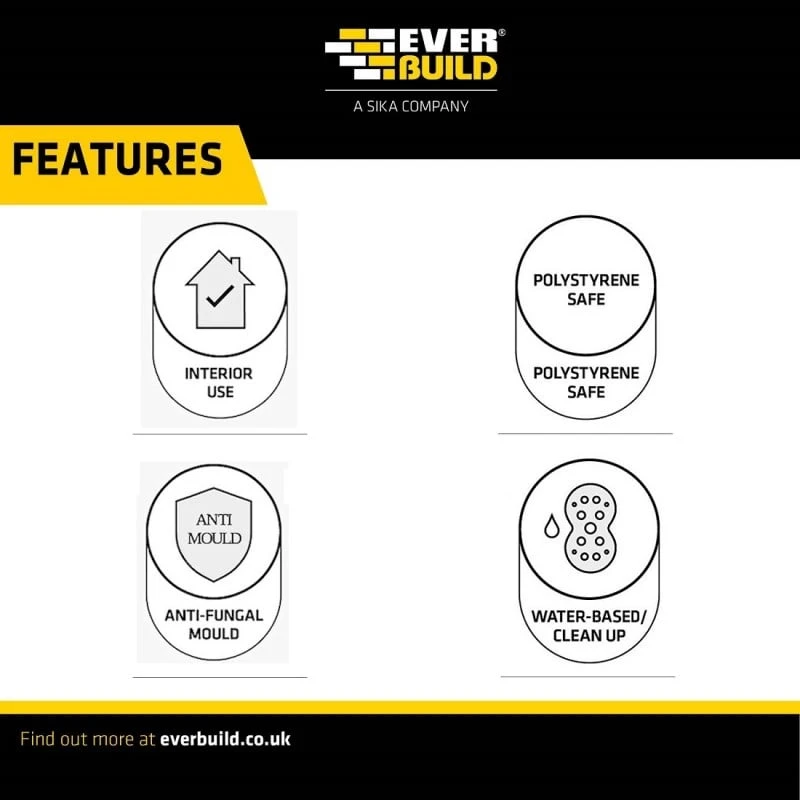 New ๐ Everbuild Wallpaper Adhesive Paste 5 Rolls PASTE5 Box Of 25 ๐ - Image 6