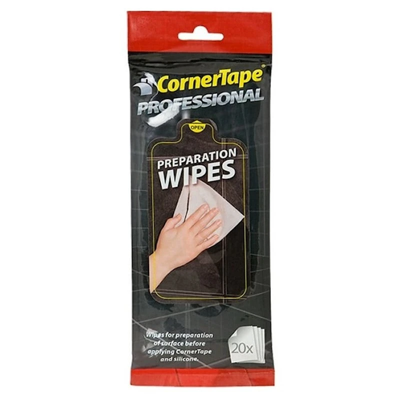 Discount 😍 CornerTape Silicone Sealant Preparation Alcohol Wipes Pack 20 ❤️ - Image 2