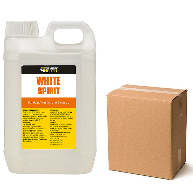 Everbuild Decorators White Spirit Paint Thinner Cleaner 2 Litre Box of 8 Discount ???? Everbuild Decorators White Spirit Paint Thinner Cleaner 2 Litre Box Of 8 ???? -Everbuild Shop unnamed file 7