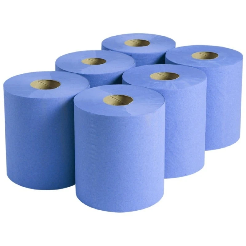 Best deal โจ Prodec Centre Feed Blue Roll Paper Towel Cleaning Drying Tissue 150m Wipes UMSU001 โ - Image 2