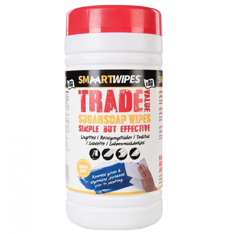 Smaart Sugar Soap Multi Surface Cleaning and Decorating Wipes 80pk 766470 Brand new ⭐ SMAART WIPES Smaart Sugar Soap Multi Surface Cleaning And Decorating Wipes 80pk 766470 ???? -Everbuild Shop unnamed file 744
