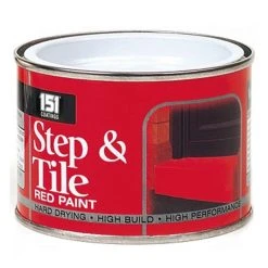 Budget 👏 151 Step & Tile Red Floor Paint Int Ext 180ml DY022A 🎉