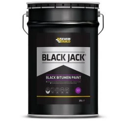 Best Sale ๐ Everbuild 901 Bitumen Black Paint 25 Litre 90125 ๐