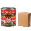 Brand new ⭐ Purimachos Fire Everbuild Purimachos Heat Resistant Matt Black Paint 125ml Tin Box Of 12 ????