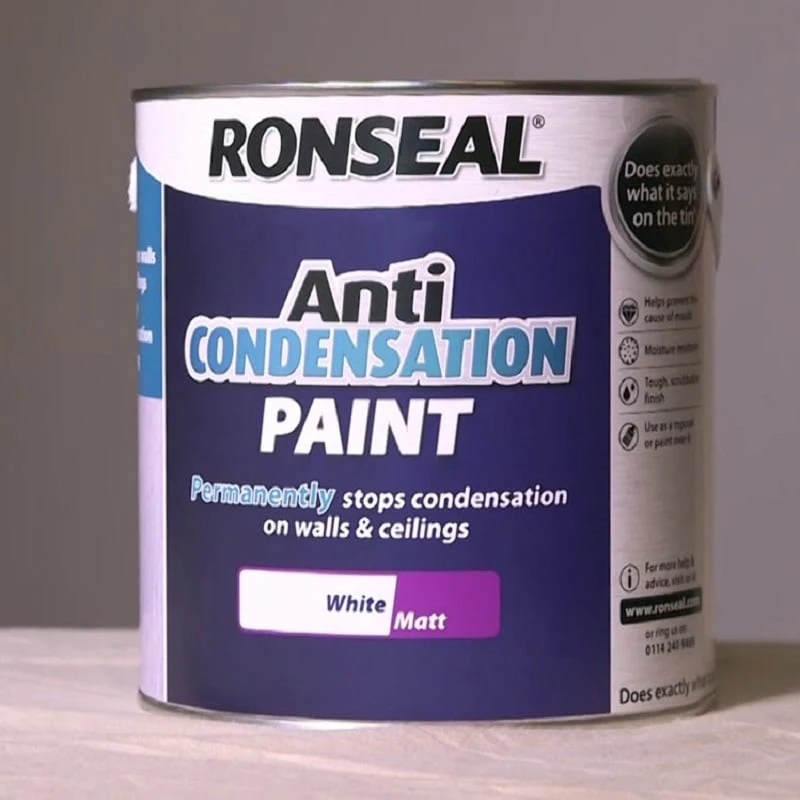 Best reviews of ๐ Ronseal Anti Condensation Paint White Matt 2.5 Litre 37475 โญ - Image 2