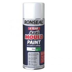 Best Pirce ???? Ronseal Anti Mould 6 Year Paint White Matt 400ml Aerosol Spray ????