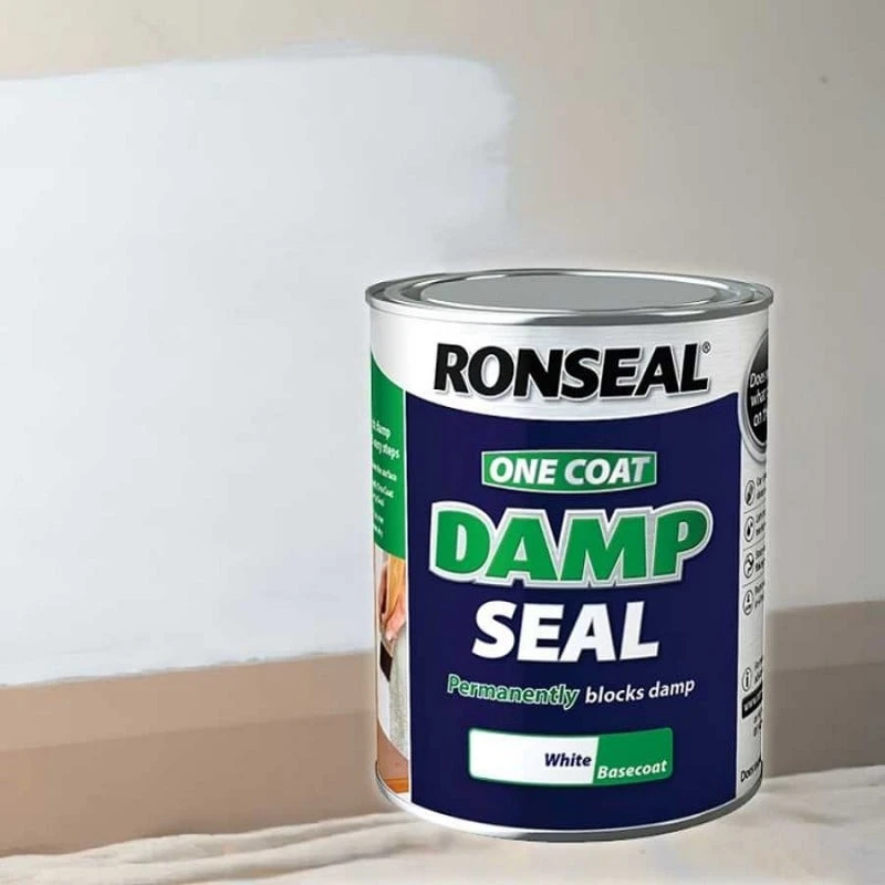 Cheapest 😀 Ronseal One 🧥 Coat Damp Seal White Paint 750ml 37563 😉 - Image 5
