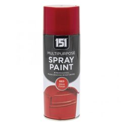 Best Pirce ???? 151 Multi Purpose Red Gloss Spray Paint 400ml TAR028 ????