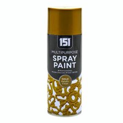 Buy ⌛ 151 Multi Purpose Spray Paint Metallic Gold 400ml TAR040 ❤️