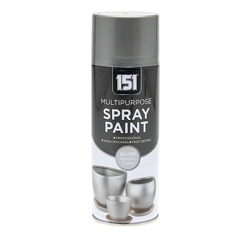 151 Multi Purpose Spray Paint Metallic Silver 400ml TAR039 Discount ???? 151 Multi Purpose Spray Paint Metallic Silver 400ml TAR039 ???? -Everbuild Shop unnamed file 965