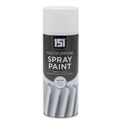 Best Pirce ✨ 151 Multi Purpose White Gloss Spray Paint 400ml TAR026 ????